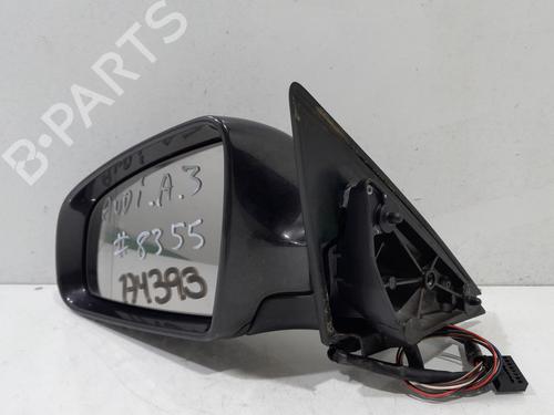 Used Left mirror AUDI A3 Sportback (8PA) 1.6 FSI (115 hp) 23954043