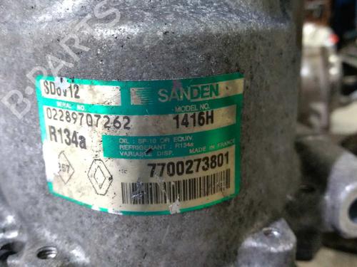 AC compressor RENAULT CLIO II (BB_, CB_)  | BP20798032M34 
