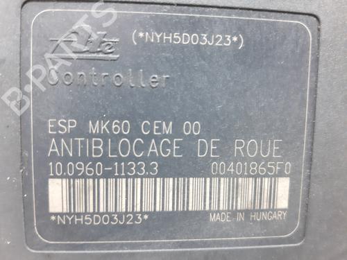 ABS pump PEUGEOT 206 CC (2D)  | BP20742953M43 