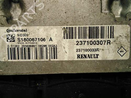 Engine control unit (ECU) RENAULT MEGANE III Hatchback (BZ0/1_, B3_) 1.5 dCi (BZ09, BZ0D, BZ1W, BZ29, BZ14) | BP20796950M57 