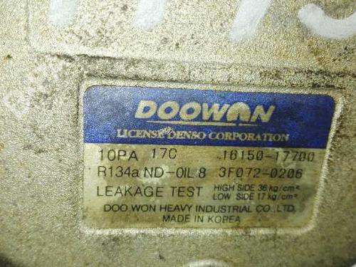 AC compressor KIA SORENTO I (JC) 2.5 CRDi 4WD | BP20776857M34 