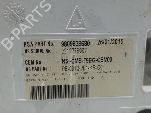 Instrument cluster PEUGEOT 308 SW II (LC_, LJ_, LR_, LX_, L4_)  | BP24337288C47 