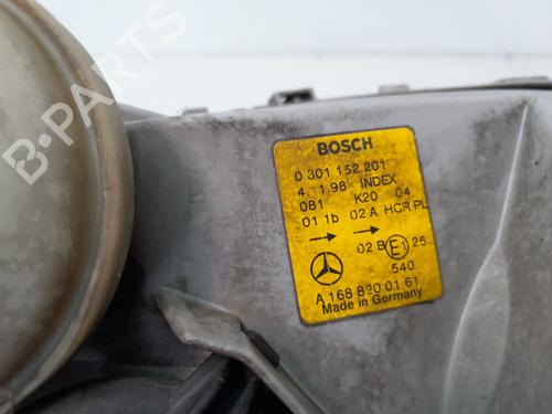 Left headlight MERCEDES-BENZ A-CLASS (W168)  | BP27614164C28 