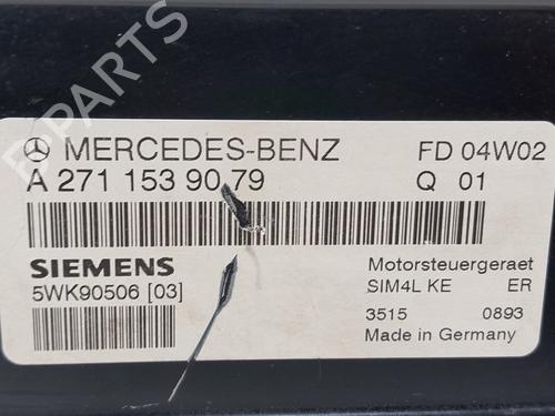 Engine control unit (ECU) MERCEDES-BENZ C-CLASS (W203) C 180 Kompressor (203.046) | BP20766704M57 