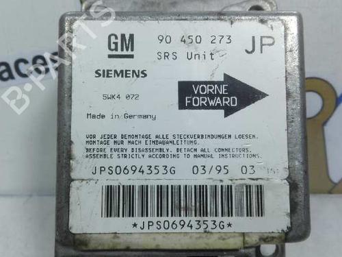 ECU airbags OPEL ASTRA G Hatchback (T98) 1.6 16V (F08, F48) | BP20806090M53 