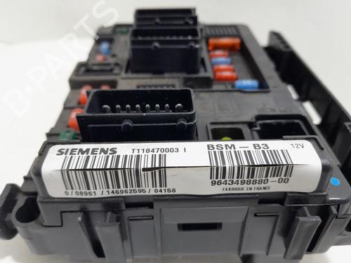 Fuse box CITROËN XSARA PICASSO (N68) 1.6 HDi | BP21267040E1 