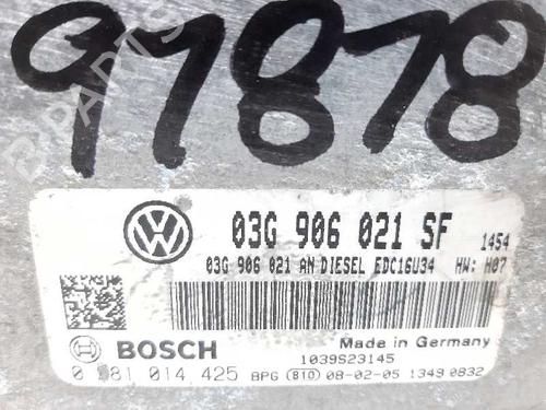 Engine control unit (ECU) SEAT LEON (1P1) 2.0 TDI | BP20795338M57 
