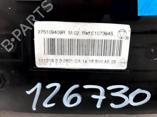 Climate control RENAULT GRAND SCÉNIC III (JZ0/1_)  | BP20746412I5 