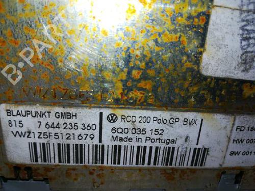 Radio VW POLO IV (9N_, 9A_)  | BP20788751E6 