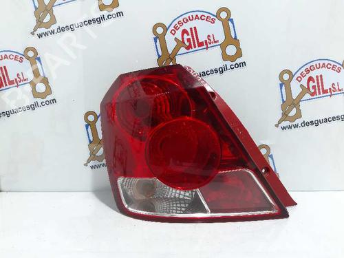 Used Left taillight CHEVROLET AVEO / KALOS Hatchback (T200) 1.4 (83 hp) 20809093