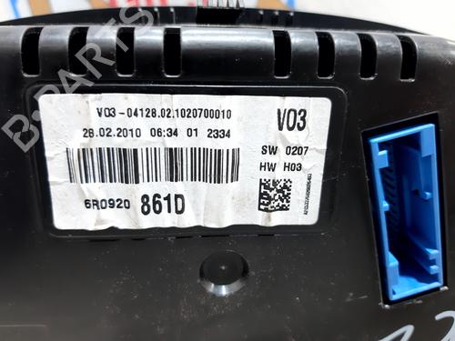 Instrument cluster VW POLO V (6R1, 6C1)  | BP21015073C47 
