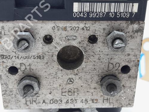 ABS pump MERCEDES-BENZ A-CLASS (W168) A 140 (168.031, 168.131) | BP20768594M43 