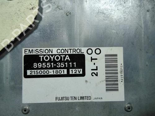 Engine control unit (ECU) TOYOTA HILUX VII Pickup (_N1_, _N2_, _N3_) 2.5 D 4WD (KUN25) | BP20800991M57 
