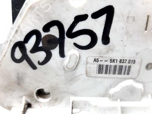 Front left lock VW GOLF VI (5K1)  | BP20733716C98 