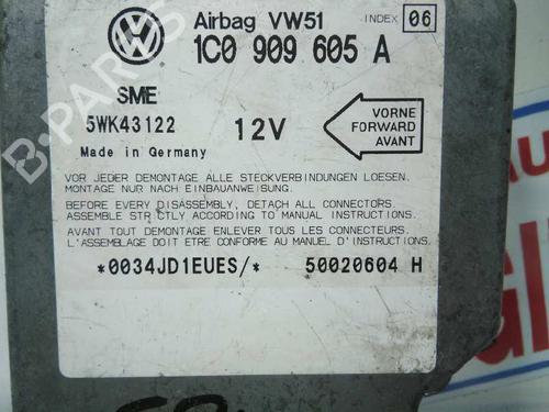 ECU airbags VW GOLF IV (1J1) 1.9 TDI | BP20803425M53 
