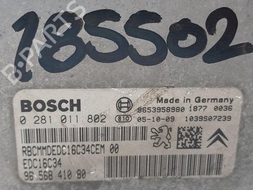 Engine control unit (ECU) CITROËN XSARA PICASSO (N68) 1.6 HDi | BP27360358M57 