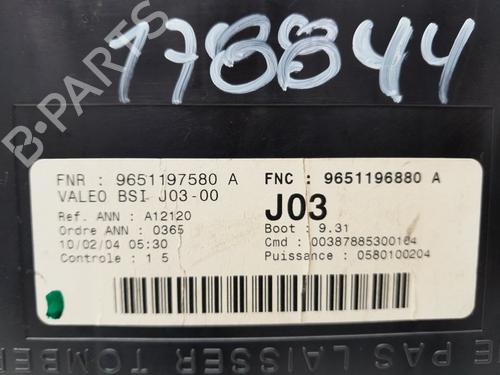 Fuse box PEUGEOT 307 (3A/C) 1.6 16V | BP23951267E1 