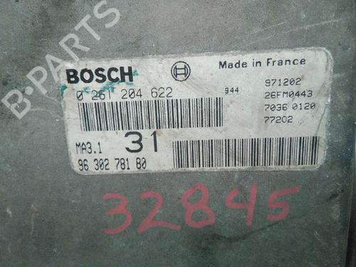 Engine control unit (ECU) CITROËN SAXO (S0, S1) 1.1 X, SX | BP20794307M57 