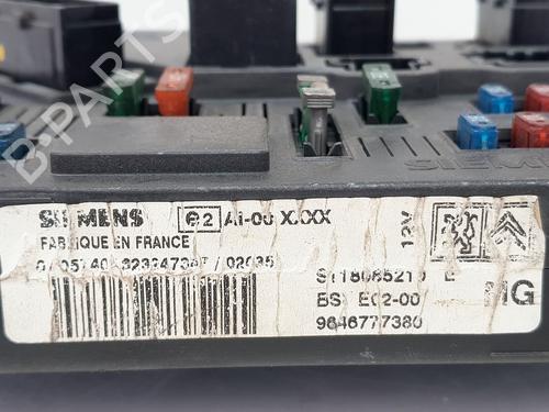 Fuse box PEUGEOT 206 Hatchback (2A/C) 2.0 HDI 90 | BP26440774E1 