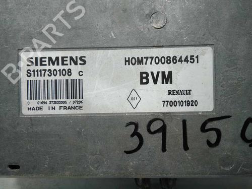 Engine control unit (ECU) RENAULT MEGANE I (BA0/1_) 1.4 e (BA0E, BA0V) | BP20798133M57 
