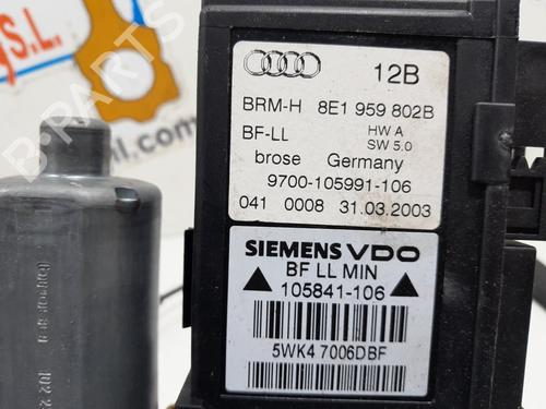 Front right window mechanism AUDI A4 B6 (8E2) 1.9 TDI | BP20770631C23 