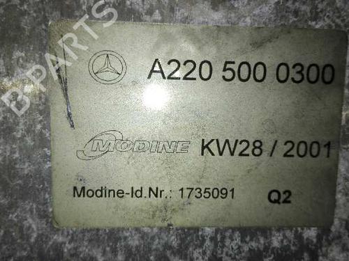 Intercooler MERCEDES-BENZ S-CLASS (W220, V220) S 400 CDI (220.028, 220.128) | BP20777226M30 