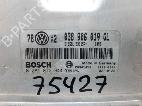 Engine control unit (ECU) VW PASSAT B5.5 (3B3) 1.9 TDI | BP20728955M57 