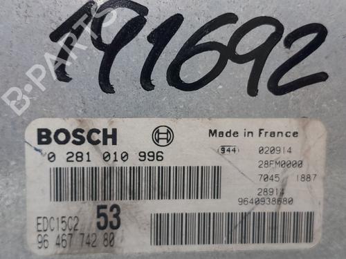 Engine control unit (ECU) CITROËN XSARA PICASSO (N68) 2.0 HDi | BP29010688M57