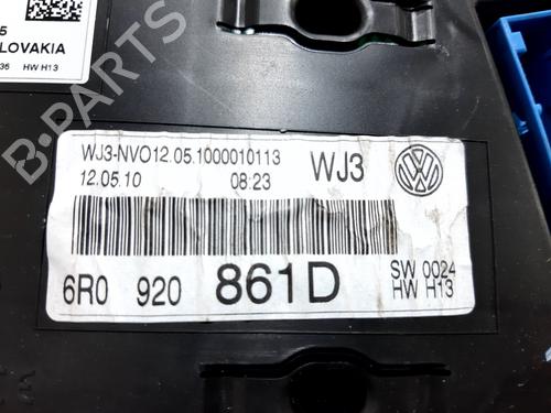 Instrument cluster VW POLO V (6R1, 6C1) 1.6 TDI | BP20755718C47 