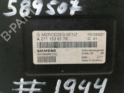 Engine control unit (ECU) MERCEDES-BENZ C-CLASS Coupe (CL203) C 180 Kompressor (203.746) | BP20791870M57 