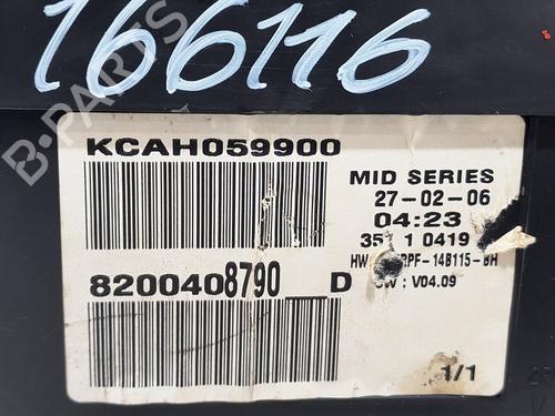 Instrument cluster RENAULT MEGANE II Estate (KM0/1_) 1.6 16V | BP20771016C47 