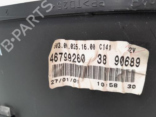 Kombiinstrument FIAT PUNTO (188_) 1.9 JTD 80 (188.237, .257, .337, .357) | BP30905862C47