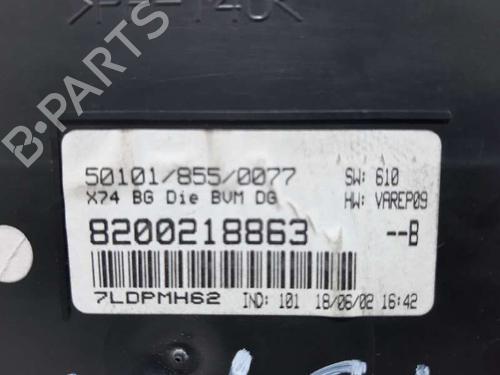Instrument cluster RENAULT LAGUNA II Grandtour (KG0/1_) 1.8 16V (KG0B, KG0M) | BP20813588C47 