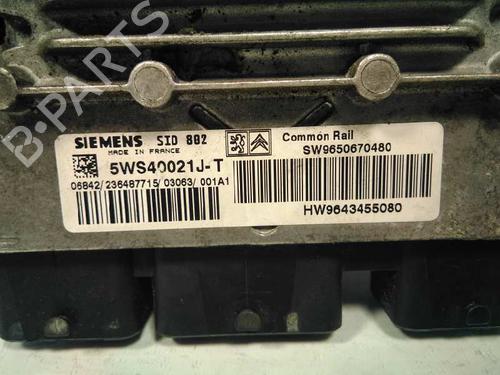 Engine control unit (ECU) CITROËN C3 I (FC_, FN_) 1.4 HDi | BP20796333M57 