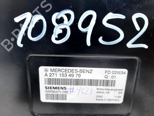 Engine control unit (ECU) MERCEDES-BENZ C-CLASS Coupe (CL203) C 180 Kompressor (203.746) | BP20739028M57 