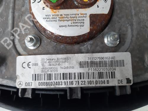 Airbag Kit MERCEDES-BENZ A-CLASS (W169) A 160 (169.031, 169.331) | BP23844039C86 