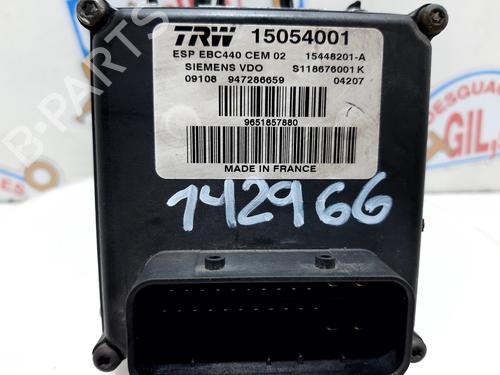 ABS pump PEUGEOT 407 (6D_) 2.0 (6DRFNB, 6DRFNE) | BP20755502M43 