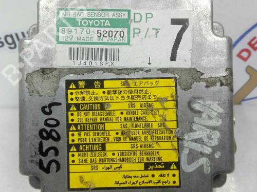 ECU airbags TOYOTA YARIS VERSO (_P2_) 1.3 (NCP20_, NCP22_, NCP20R, NCP22R) | BP20807072M53 
