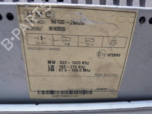 Radio HYUNDAI SANTA FÉ II (CM) 2.2 CRDi GLS | BP20766833E6 