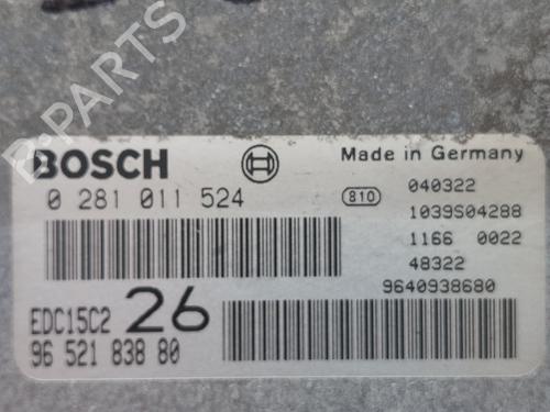 Engine control unit (ECU) CITROËN C5 I (DC_) 2.0 HDi (DCRHZB, DCRHZE) | BP39189803M57 - Image 2