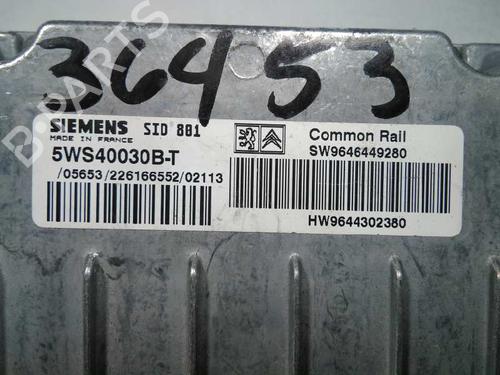 Engine control unit (ECU) PEUGEOT 307 (3A/C) 2.0 HDi 90 | BP20796409M57 