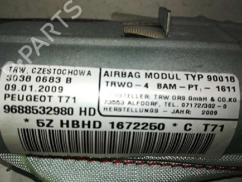 Left curtain airbag PEUGEOT 308 I (4A_, 4C_) 1.6 HDi | BP20776624C11 
