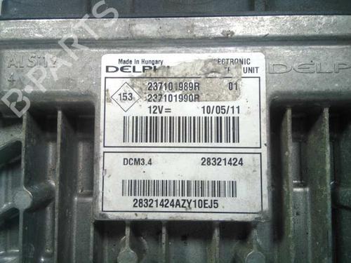 Engine control unit (ECU) RENAULT CLIO III (BR0/1, CR0/1) 1.5 dCi | BP20797622M57 