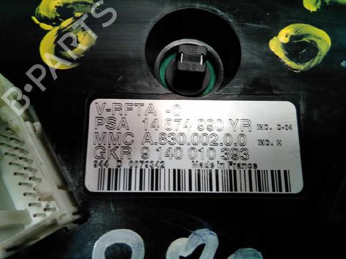Climate control PEUGEOT 807 (EB_) 2.2 HDi | BP20779073I5 