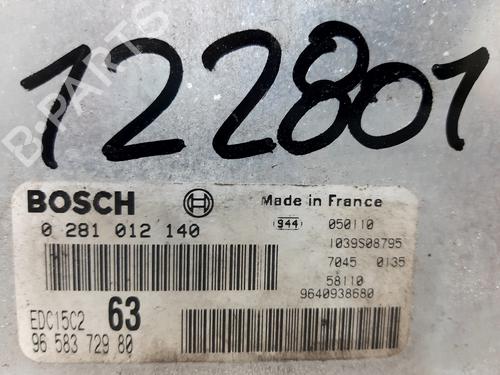 Engine control unit (ECU) PEUGEOT 307 (3A/C) 2.0 HDi 90 | BP20744653M57 