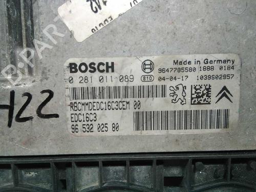 Engine control unit (ECU) PEUGEOT 206 Hatchback (2A/C)  | BP20795201M57 