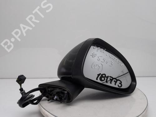 Used Right mirror OPEL CORSA D (S07) 1.2 (L08, L68) (86 hp) 24801833