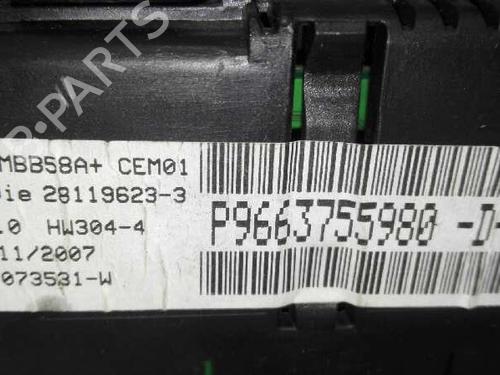 Instrument cluster CITROËN C4 Grand Picasso I (UA_) 1.6 HDi | BP20785328C47 