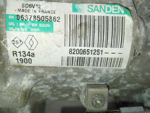 AC compressor RENAULT CLIO III (BR0/1, CR0/1) 1.5 dCi (BR17, CR17) | BP20779779M34 