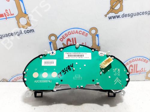 Instrument cluster CITROËN C3 II (SC_)  | BP20728154C47 